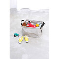 Cos de rufe / cos depozitare, pliabil, Brabantia, Linn, 35 L, 37x44x26 cm, textil, gri