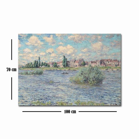 Tablou decorativ, 70100FAMOUSART-007, Canvas, 70 x 100 cm, Multicolor