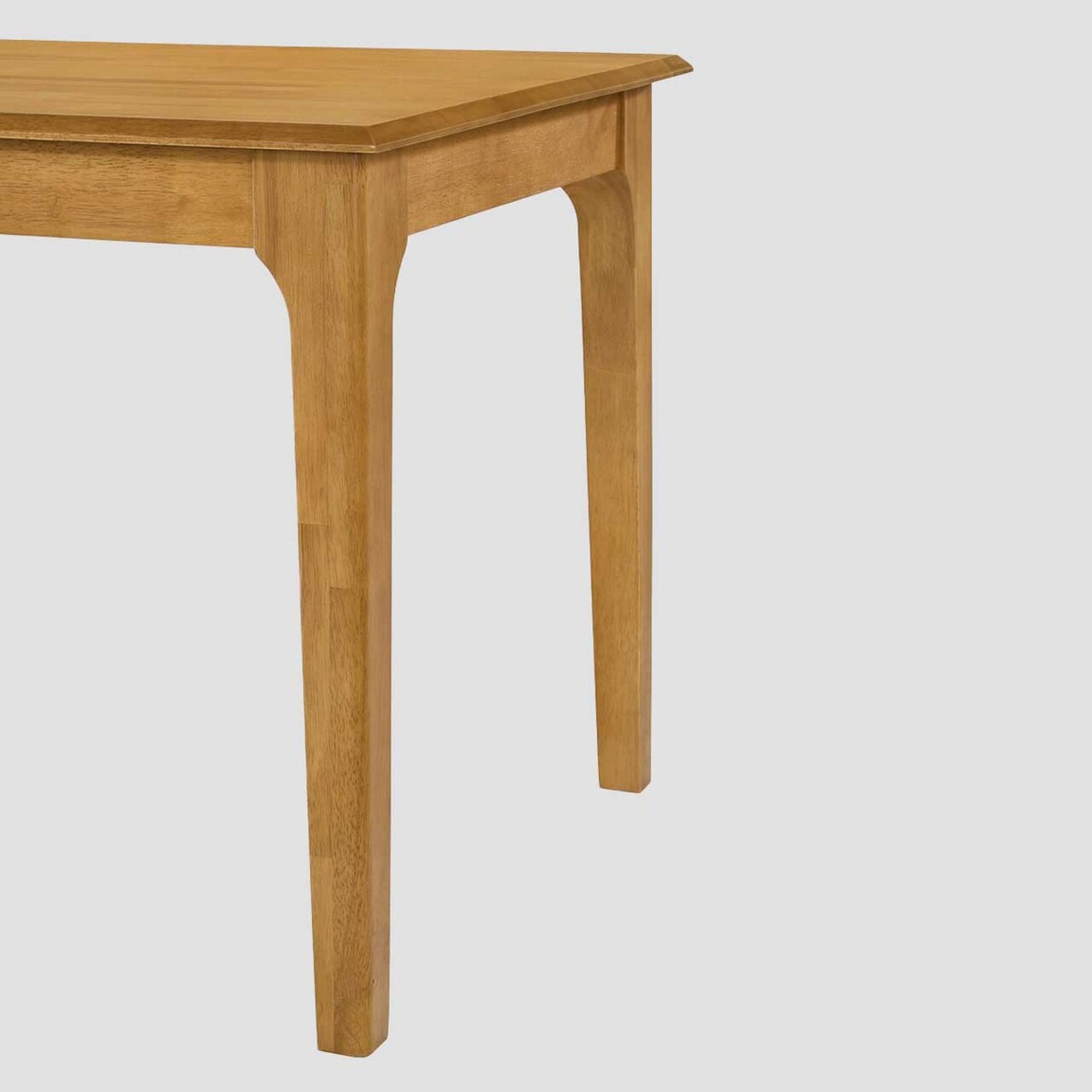Masa Avella, Homla, 140x75x76 cm, lemn de cauciuc, natur