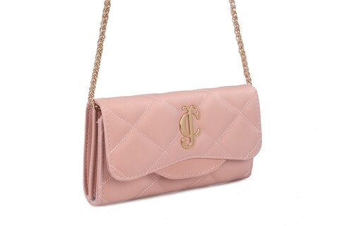 Geanta Juicy Couture 153, 23x5x12 cm, piele ecologica, roz