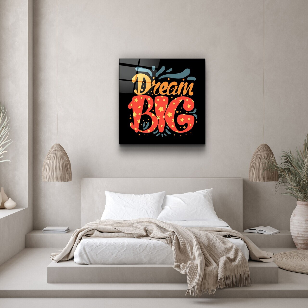 Tablou decorativ, Kgls-5008, Dimensiune: 80 x 80, Multicolor — imaginea 2