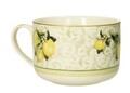 Cana mic dejun, Limoni v1, Brandani, D12.5x9 cm, 450 ml, portelan New Bone China