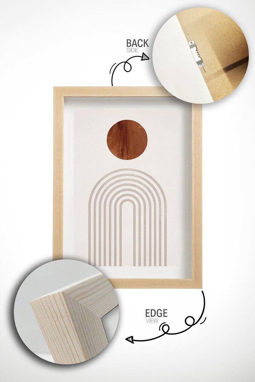 Set 2 tablouri decorative, Artcerceve7, MDF, Multicolor - view 3