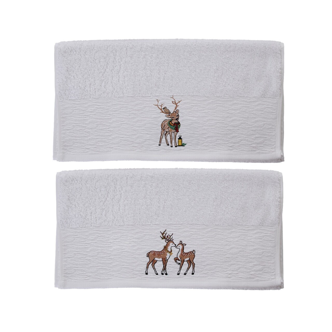 Set prosoape, L'essentiel Maison, Plain Xmas, Multicolor