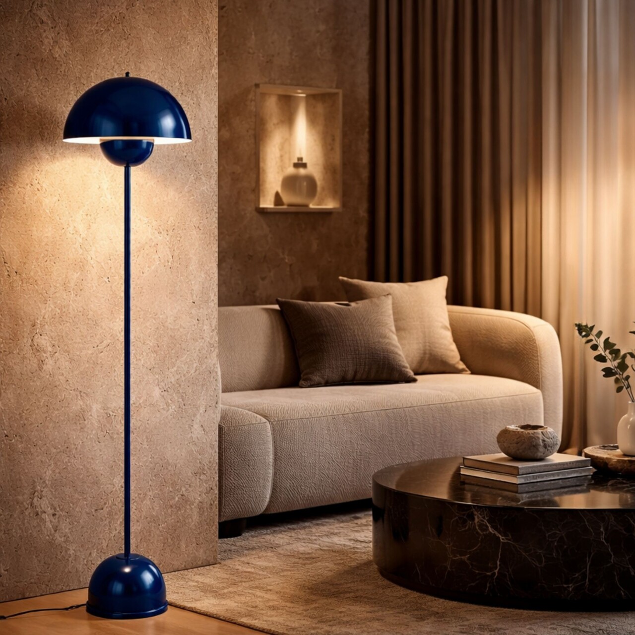 Lampadar, L'essentiel Maison, 892OPV3304, Albastru - view 3