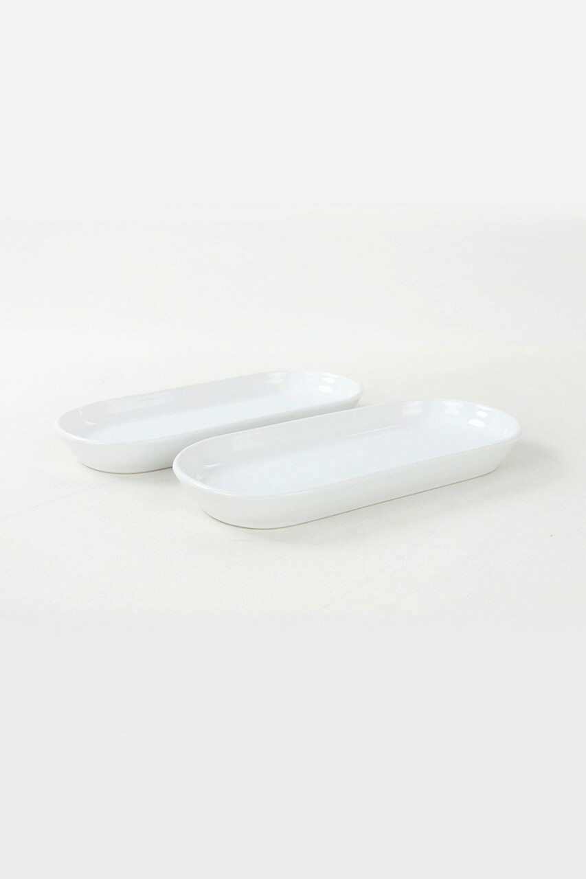 Set platouri servire, Hermia, 275KRM1417, Antibacterian, Alb - view 2