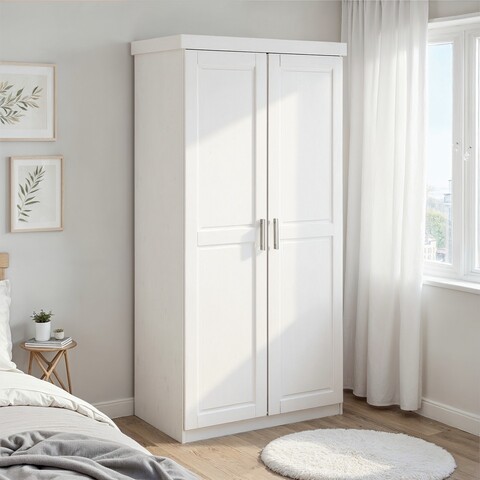 Dulap Hakon, Inter Link, 95x55x190 cm, lemn, alb