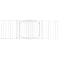Uscator de rufe, Brabantia, Hangon Fresh, 25 m capacitate de uscare, otel, alb