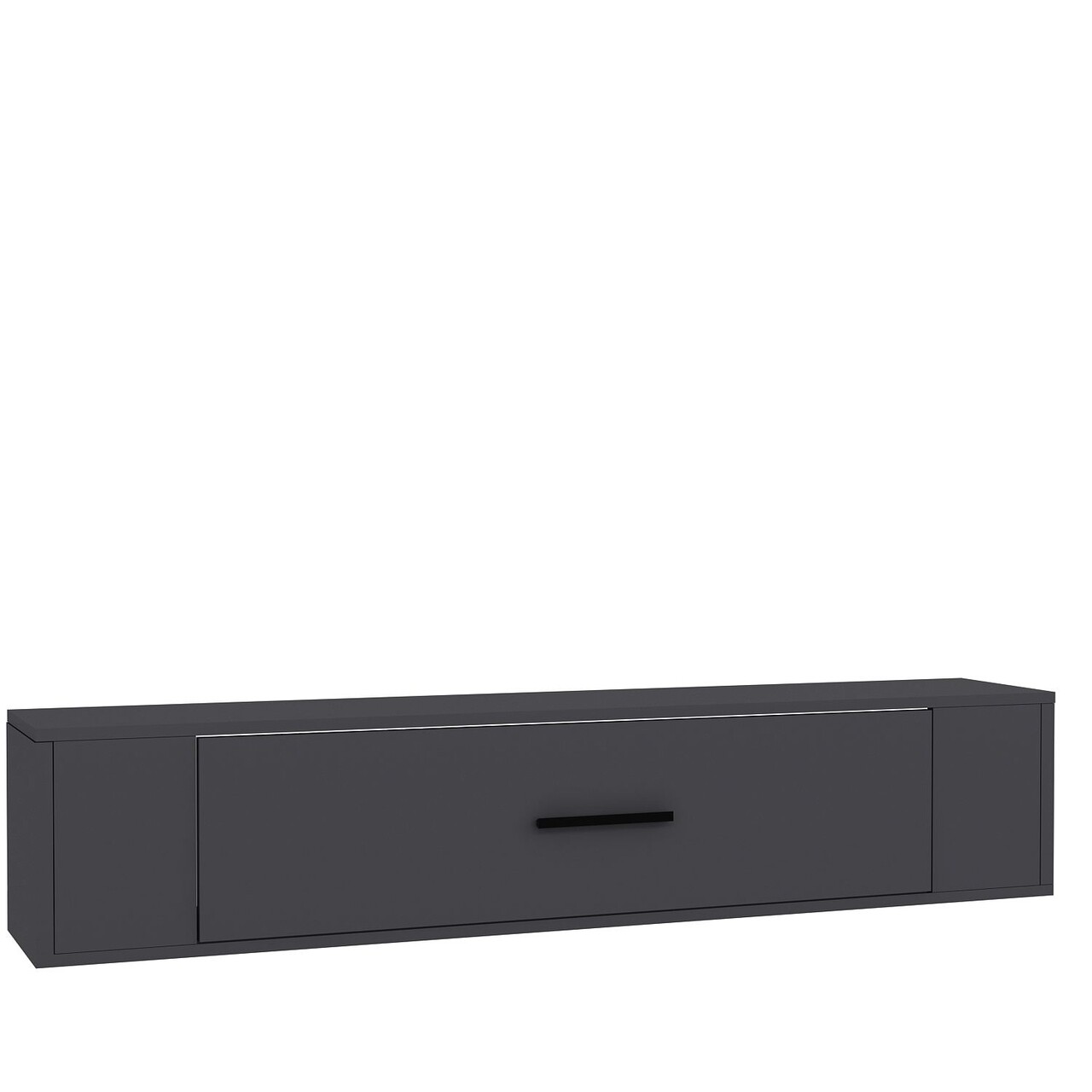 Comoda TV, Hanah Home, Restos, 120x33.2x26.4 cm, PAL , Antracit - view 5