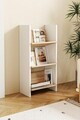 Corp biblioteca, Hanah Home, Derga3, 44x90x25 cm, Stejar Sonomo / Alb