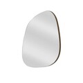 Oglinda decorativa, Neostill, Soho, 58x75 cm, PAL, Auriu
