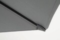 Set mobilier de gradina 8 piese Pompei, Bizzotto, pentru 6 persoane, otel/sticla temperata/textilena 2x1, antracit