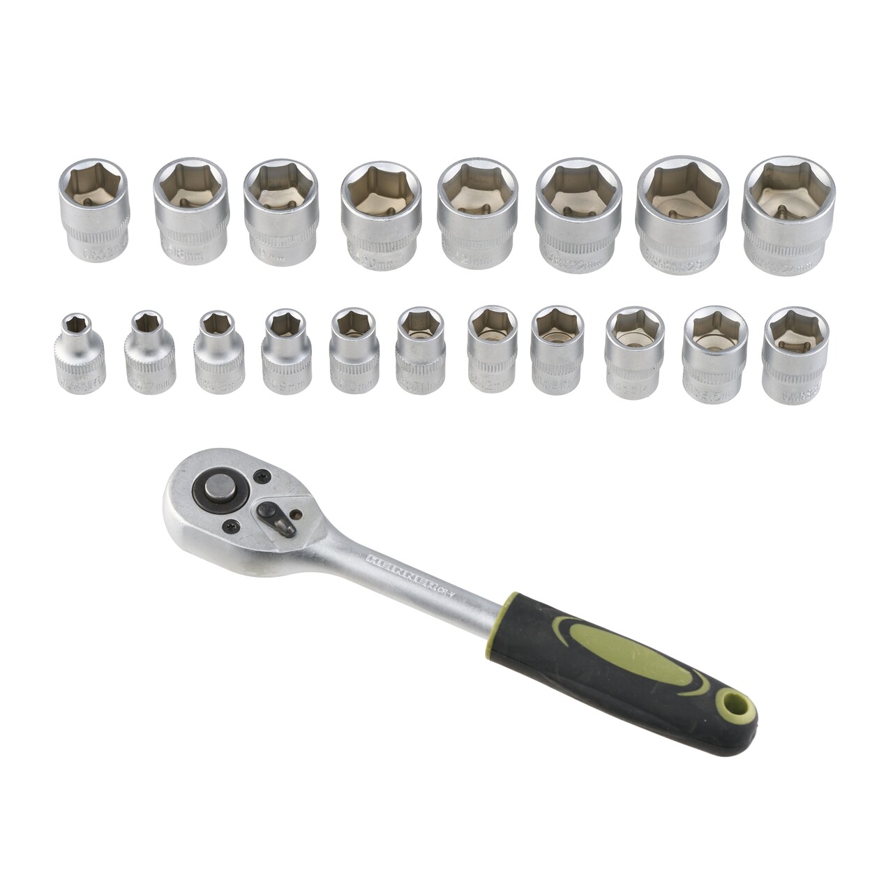Trusa cu scule Heinner, 20 piese 3/8