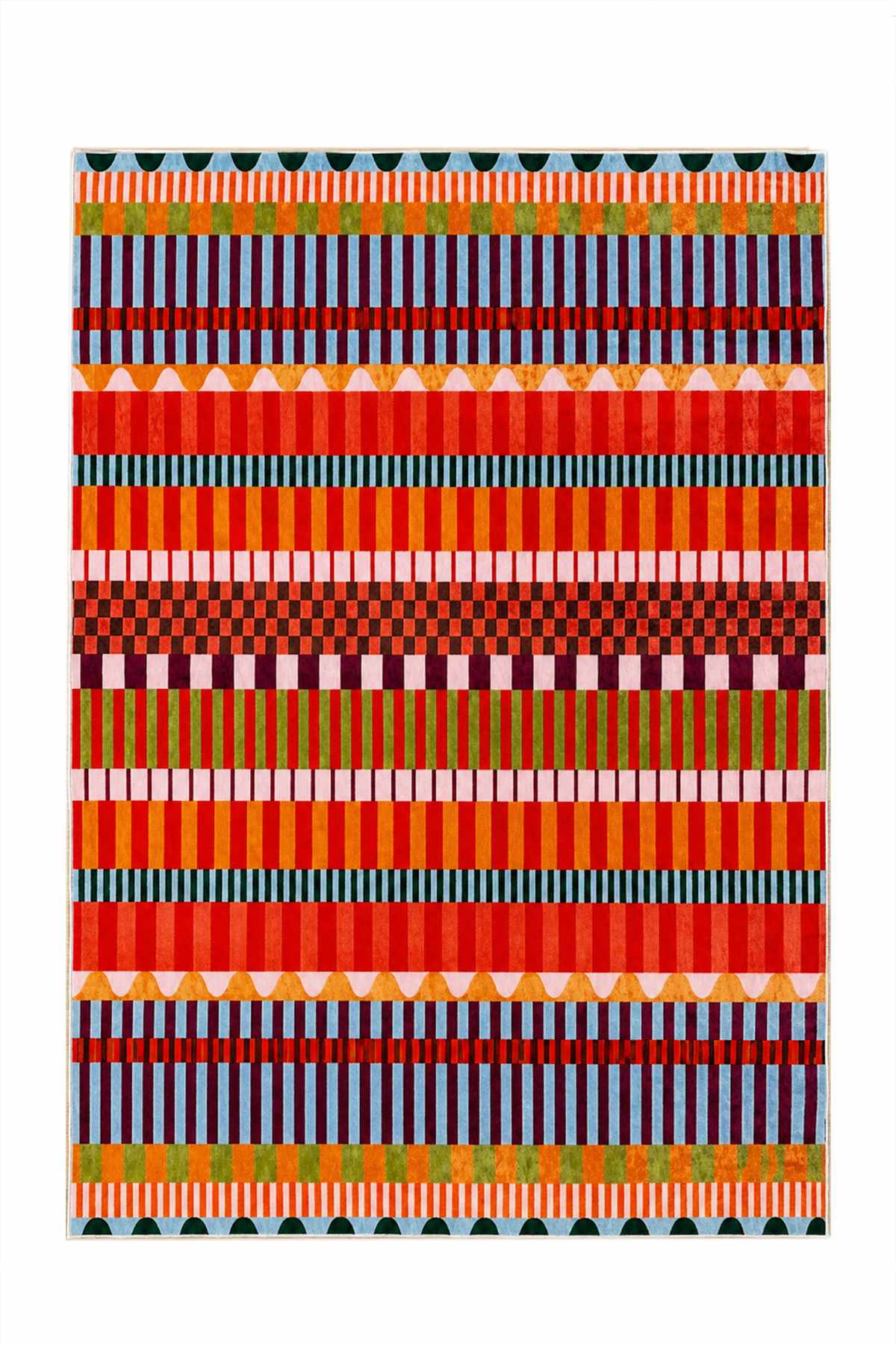 Covor, Cadrey, 80x200 cm, Multicolor