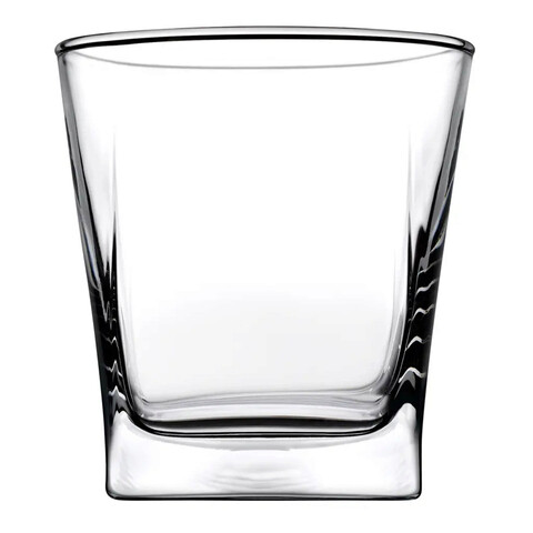 Set 6 pahare Carre-Baltic, Pasabahce, 8.5 x 8.5 x 9.1 cm, 310 ml, sticla, transparent