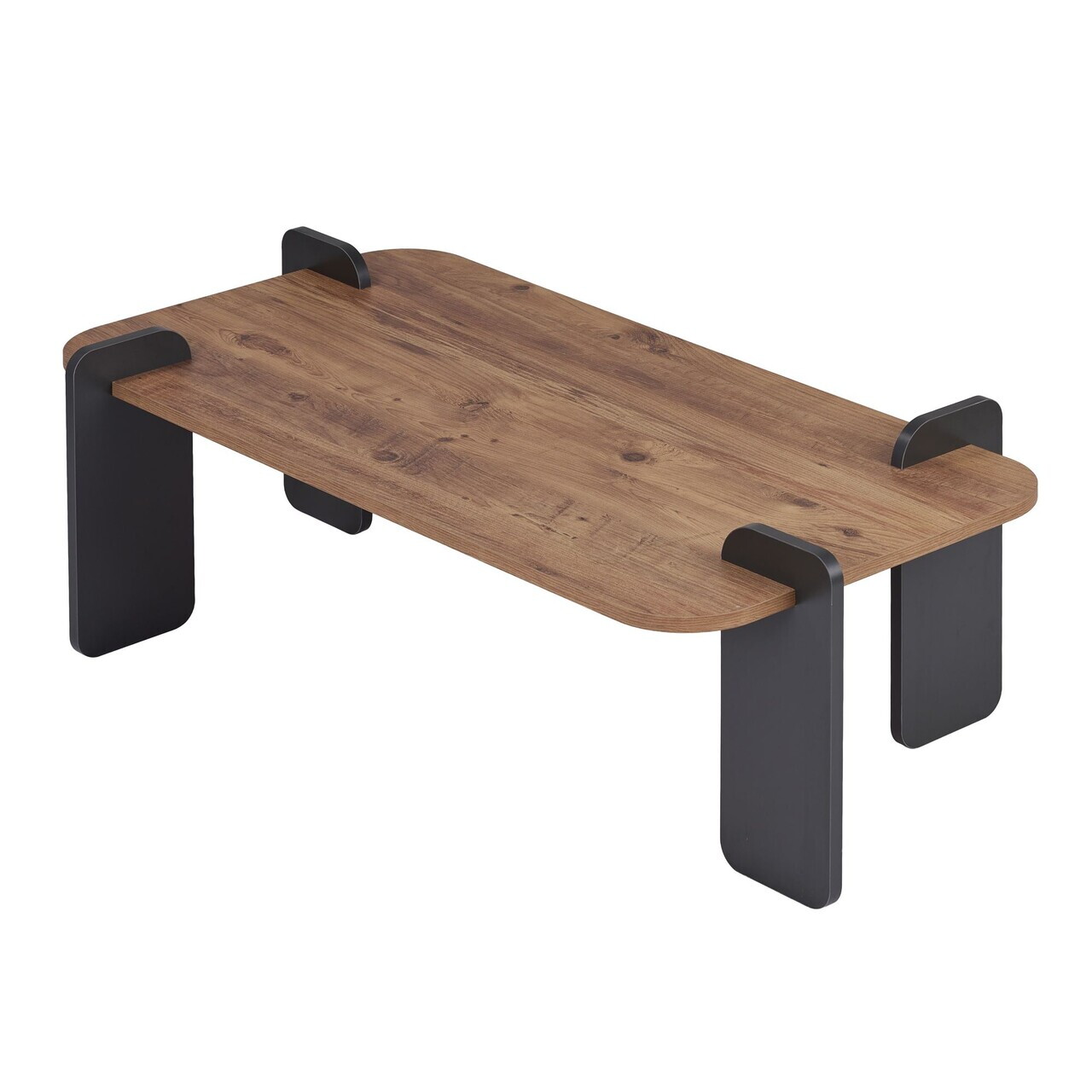Masuta de cafea, Hanah Home, Renard, 120x35x60 cm, PAL, Pin Atlantic / Antracit — imaginea 3