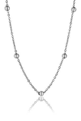 Lantisor, Emily Westwood, Bubbled, inox, argintiu