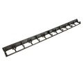 KIT bordura gazon artificial: 8 bucati bordura + 16 bucati cuie de fixare bordura Nortene, Decorino, negru