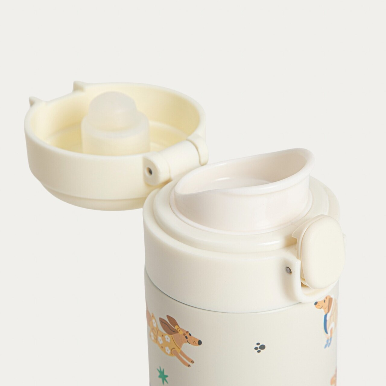 Set caserola pranz si sticla termos Bitea, Homla, plastic, multicolor — imaginea 5