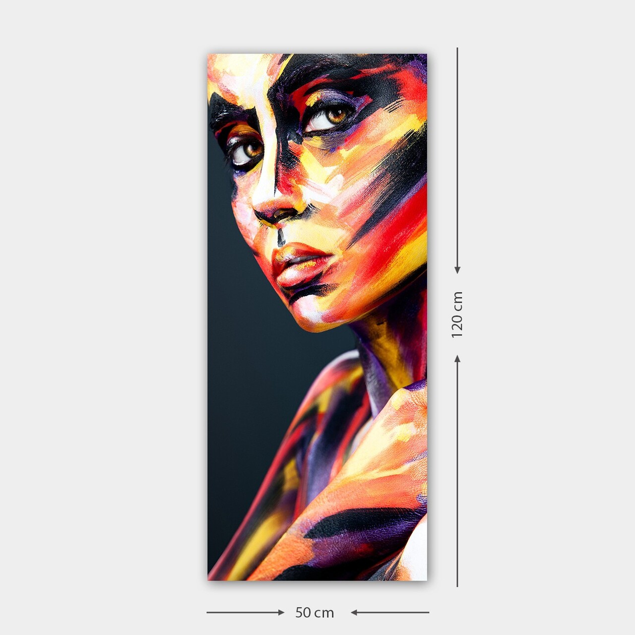 Tablou decorativ, DKY4552938821_50120, Cadru: 100% LEMN (grosime: 3 cm), Multicolor - view 3