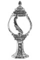 Lampa de exterior, Avonni, 685AVN1207, Plastic ABS, Maro