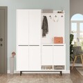 Cuier de perete, Locelso, OS1-W, Alb