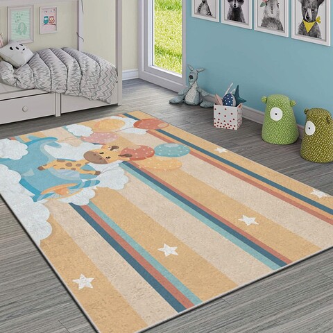 Covor, hmi kdc-48, 140x220 cm, poliester, multicolor