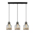Lustra, Opviq, 892OPV1693, Metal, Negru