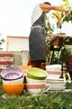 Lustra Afternoon tea, Deco Republic, E27, 1x60W, ceramica, lila-mov