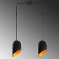 Lustra, Opviq, 892OPV1549, Metal, Negru