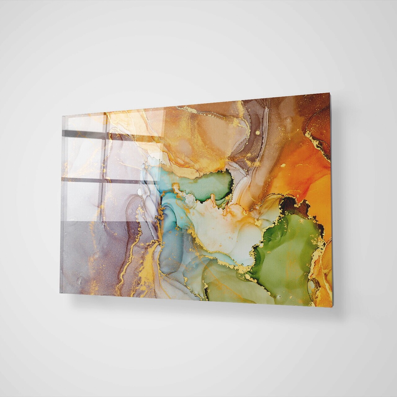 Tablou decorativ, 2078, 70 x 100 cm, Multicolor — imaginea 2
