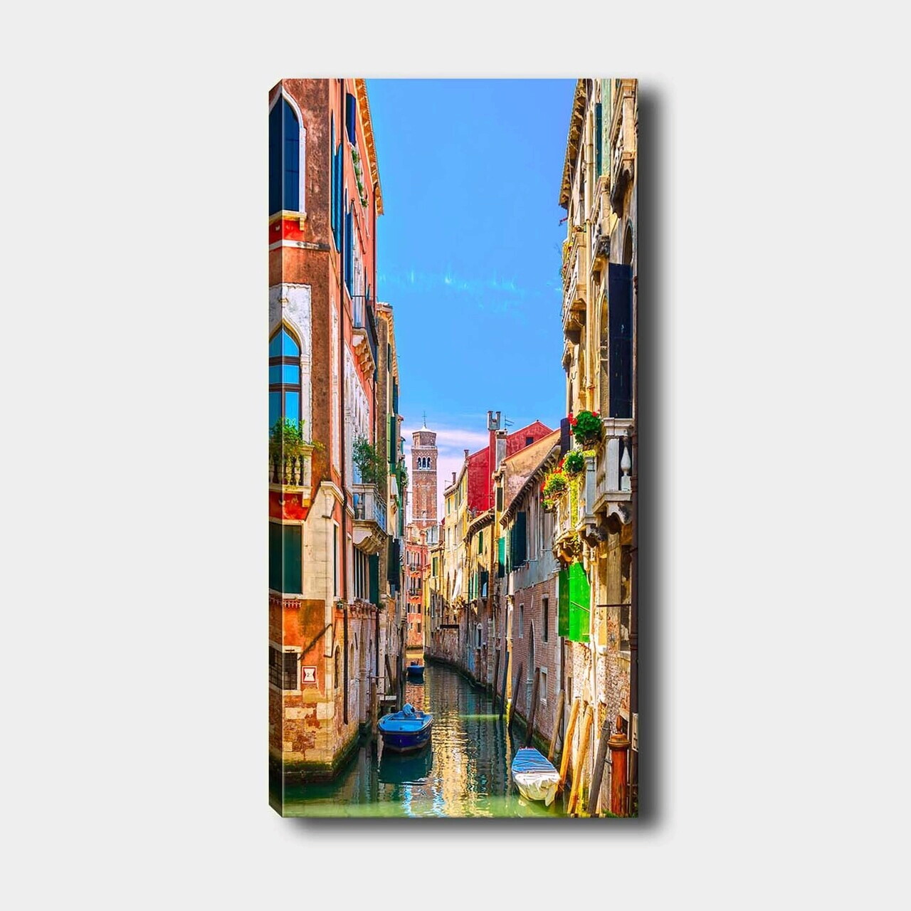 Tablou decorativ, DKY230672062_50120, Canvas, Rama din lemn (grosime 3 cm), Multicolor — imaginea 2