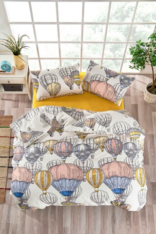Lenjerie de pat dubla, Cappadocia, Tabu Home, 65% bumbac/35% poliester