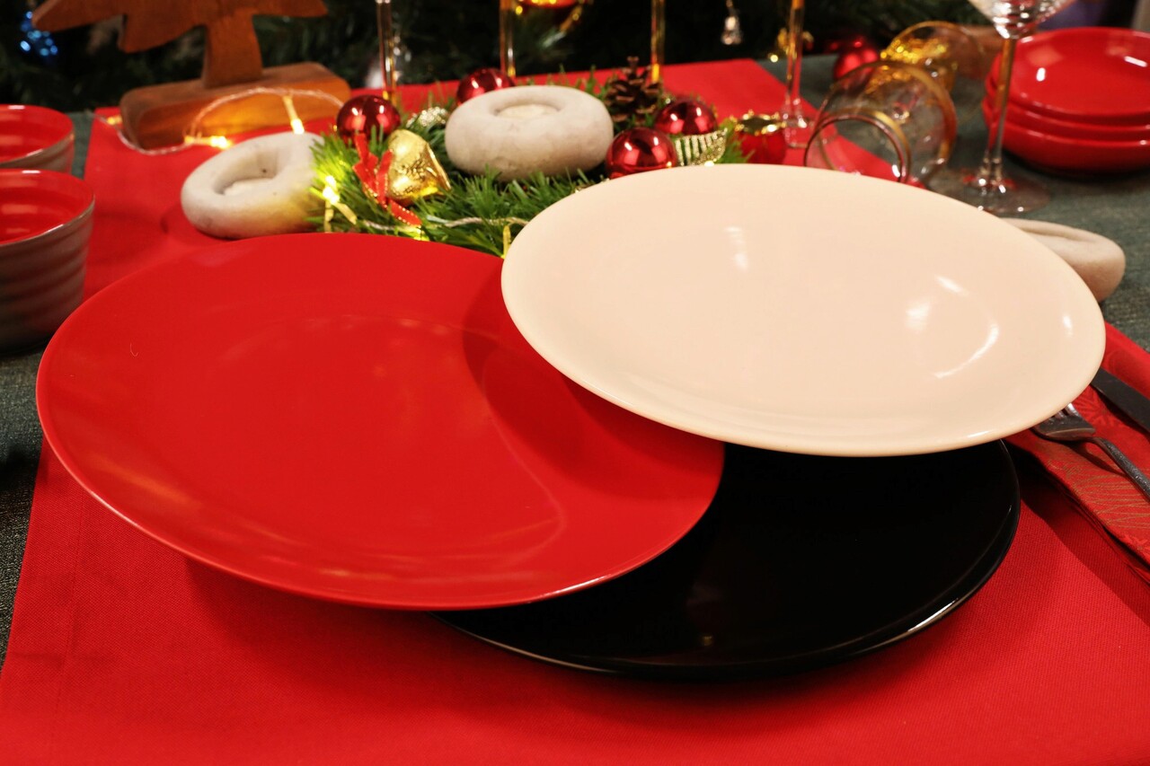 Set platouri servire, Keramika, 275KRM1401, Ceramica, Multicolor - 1 | YEO