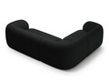Coltar stanga 4 locuri, Kate, Micadoni, 252x220x76 cm, tesatura boucle, negru