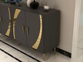 Consola, Olivia, Hook KB150, Antracit / Aur