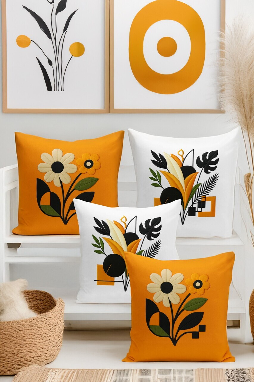 Set fete de perna, Artpnchset4-59, Poliester, Multicolor — imaginea 2