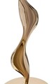 Lampa de masa Slim, Mauro Ferretti, 1 x E27, 40W, 40x63 cm, fier/textil, auriu/alb