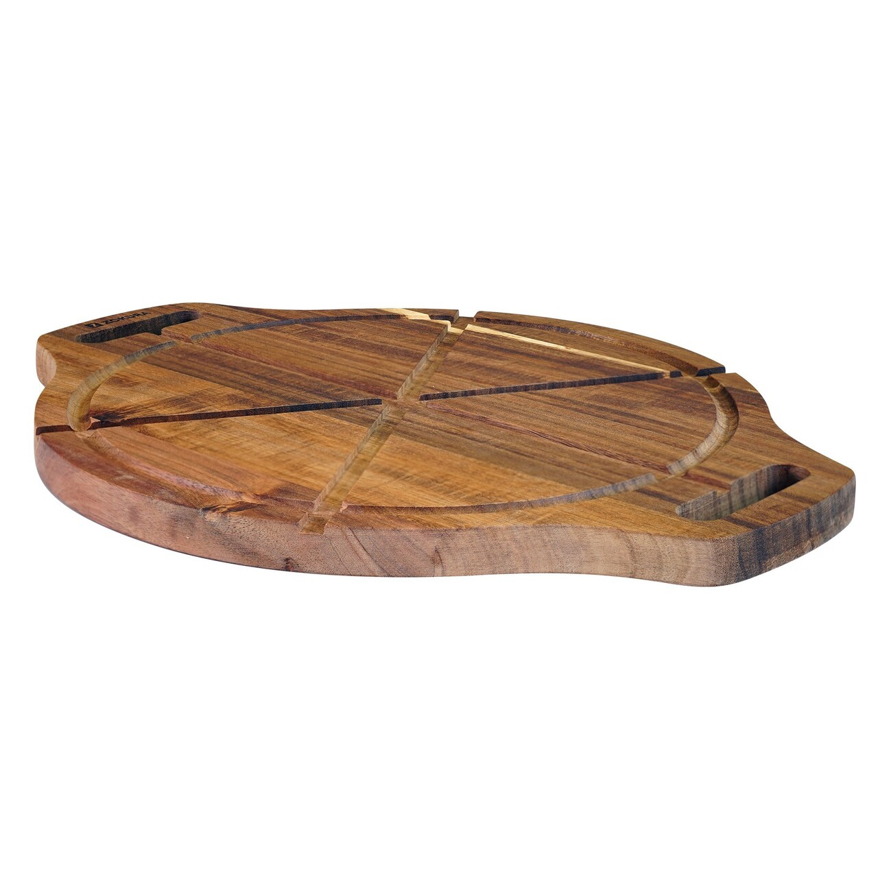 Platou servire pizza, lemn de acacia, 42 x 33 cm - Zokura - view 2