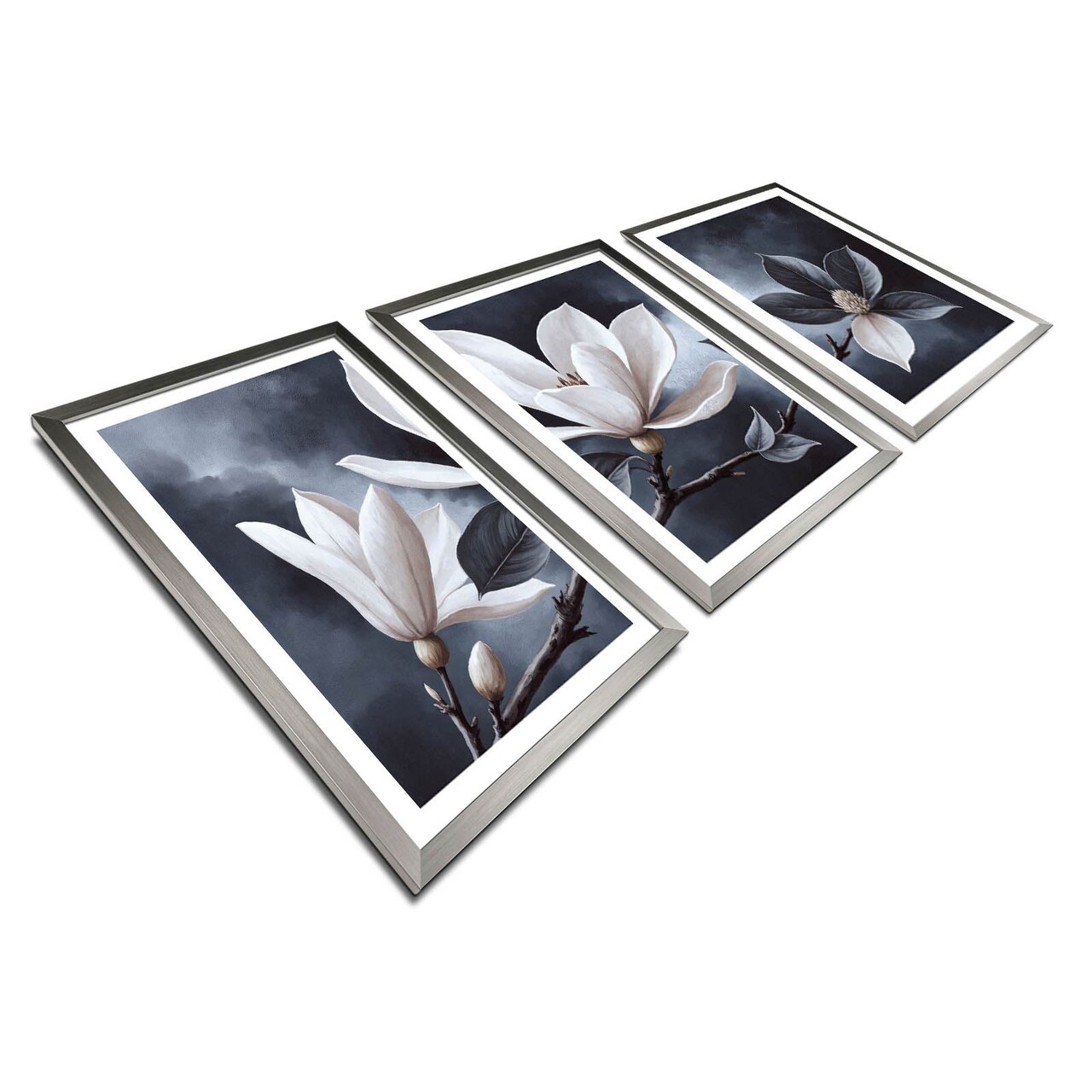 Set 3 tablouri decorative, 3Pantct-024, Cadru: 100% LEMN (Grosime: 1,9 cm), Multicolor - view 3