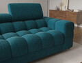 Coltar extensibil dreapta 3 locuri ELTAP, LT-40AMO, Felro, 285x181x93 cm, lemn/poliester, albastru