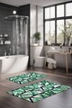 Set covorase de baie, Cartwright, CT-5322, Poliester, Multicolor