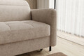 Coltar extensibil stanga 3 locuri ELTAP, LT-18RAQ, Gomsi, 228x165x100 cm, lemn/poliester, bej