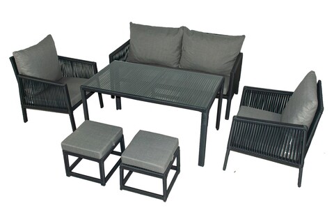 Set mobilier de gradina, Jumilla, Otto Sofa, Gri Jumilla
