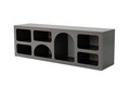 Consola, Glenevis, Lorin, 160x51x38 cm, PAL, Antracit