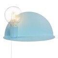 Aplica de perete cu raft Shelfie, Maison in Design, 50 cm, 1 x E27, 100W, albastru