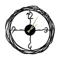 Ceas de perete, Winding, Dimensiune: 50 x 50 cm , Negru