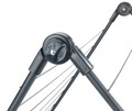 Uscator rufe pliabil Champion, Wenko, 65x7x62-114 cm, metal/polietilena, negru