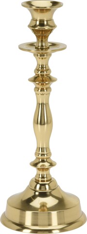 Supor pentru lumanare classical, 5x10.5x26.5 cm, aluminiu, auriu