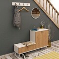 Pantofar, Mod Design, FİJEL, Stejar / Alb